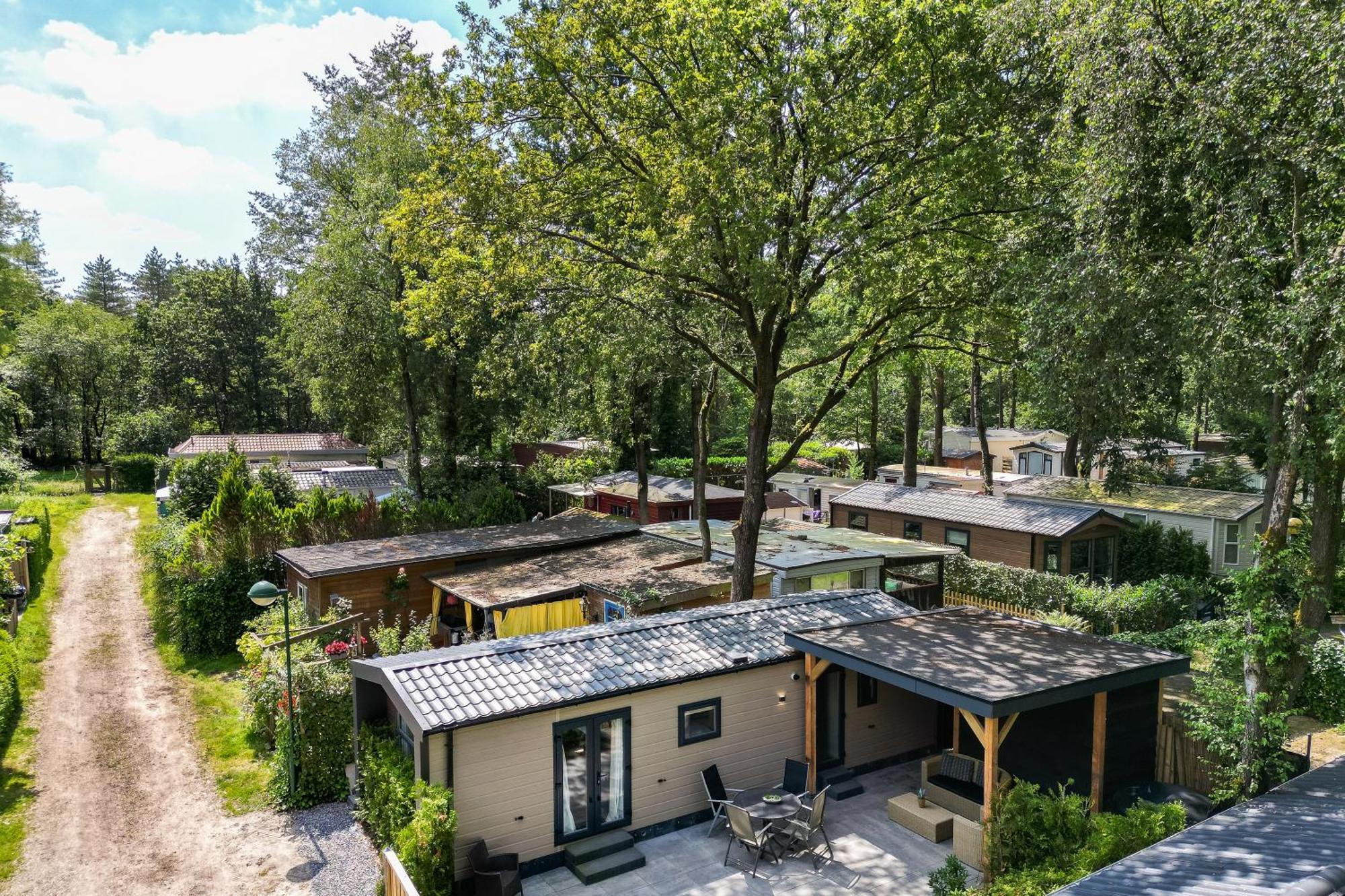 Veluwe Hoenderloo Luxury Chalet With Private Sauna And Hot Tub - Swimming Pool Tennis Court Supermarket Bowling Alley Theatre And Entertainment For Children Eksteriør bilde