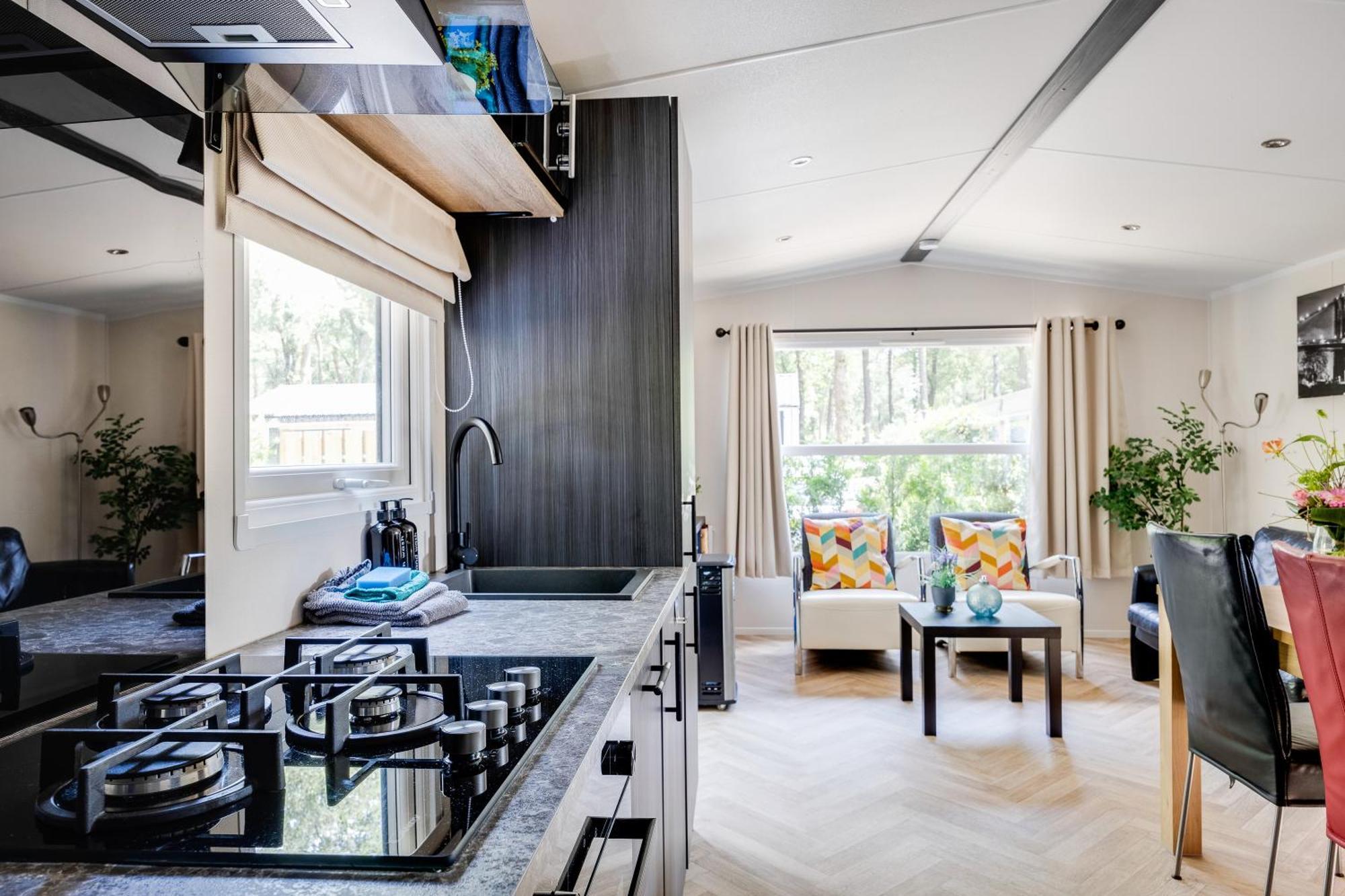 Veluwe Hoenderloo Luxury Chalet With Private Sauna And Hot Tub - Swimming Pool Tennis Court Supermarket Bowling Alley Theatre And Entertainment For Children Eksteriør bilde