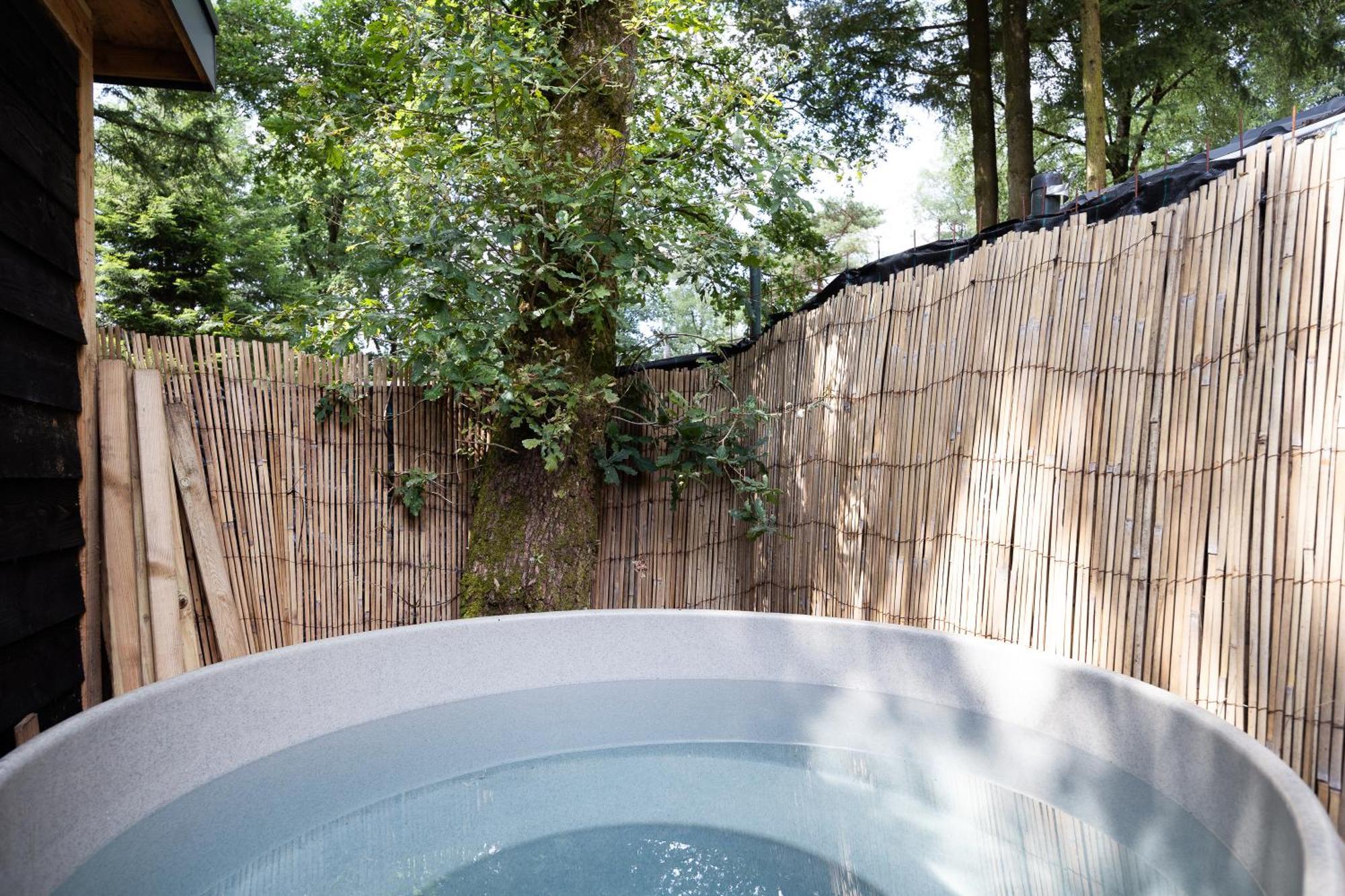Veluwe Hoenderloo Luxury Chalet With Private Sauna And Hot Tub - Swimming Pool Tennis Court Supermarket Bowling Alley Theatre And Entertainment For Children Eksteriør bilde